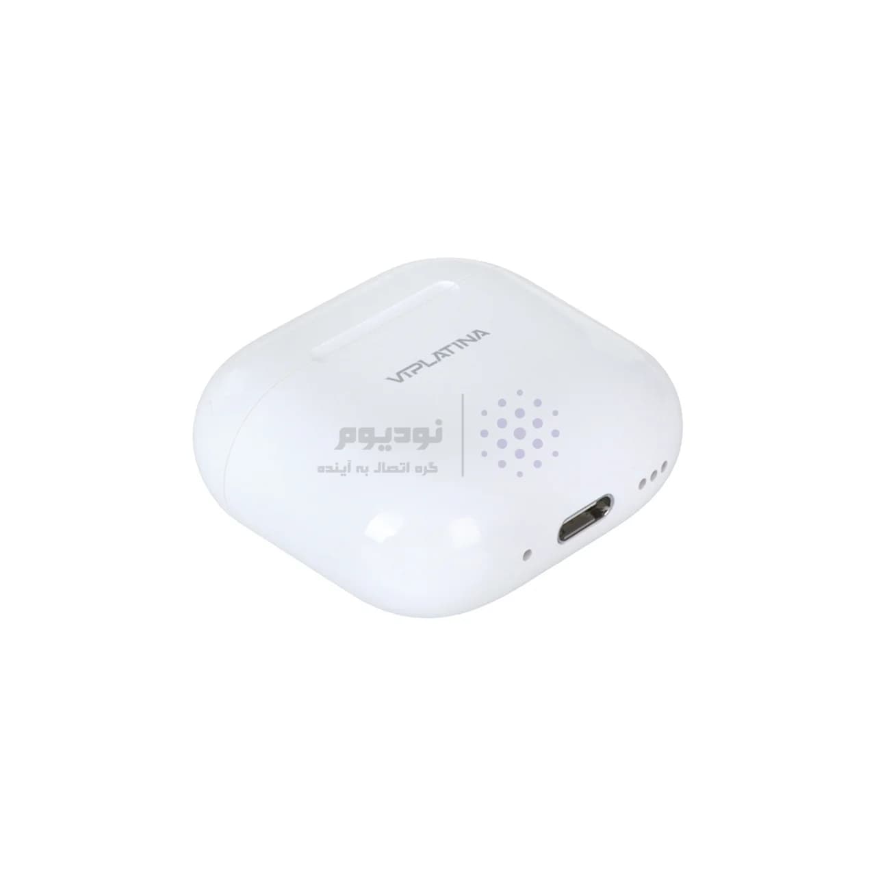 ایرفون بی سیم VIPLATINA مدل VT33 – سفید (گارانتی 18 ماه تعویض نیکان همراه) — تصویر ۴