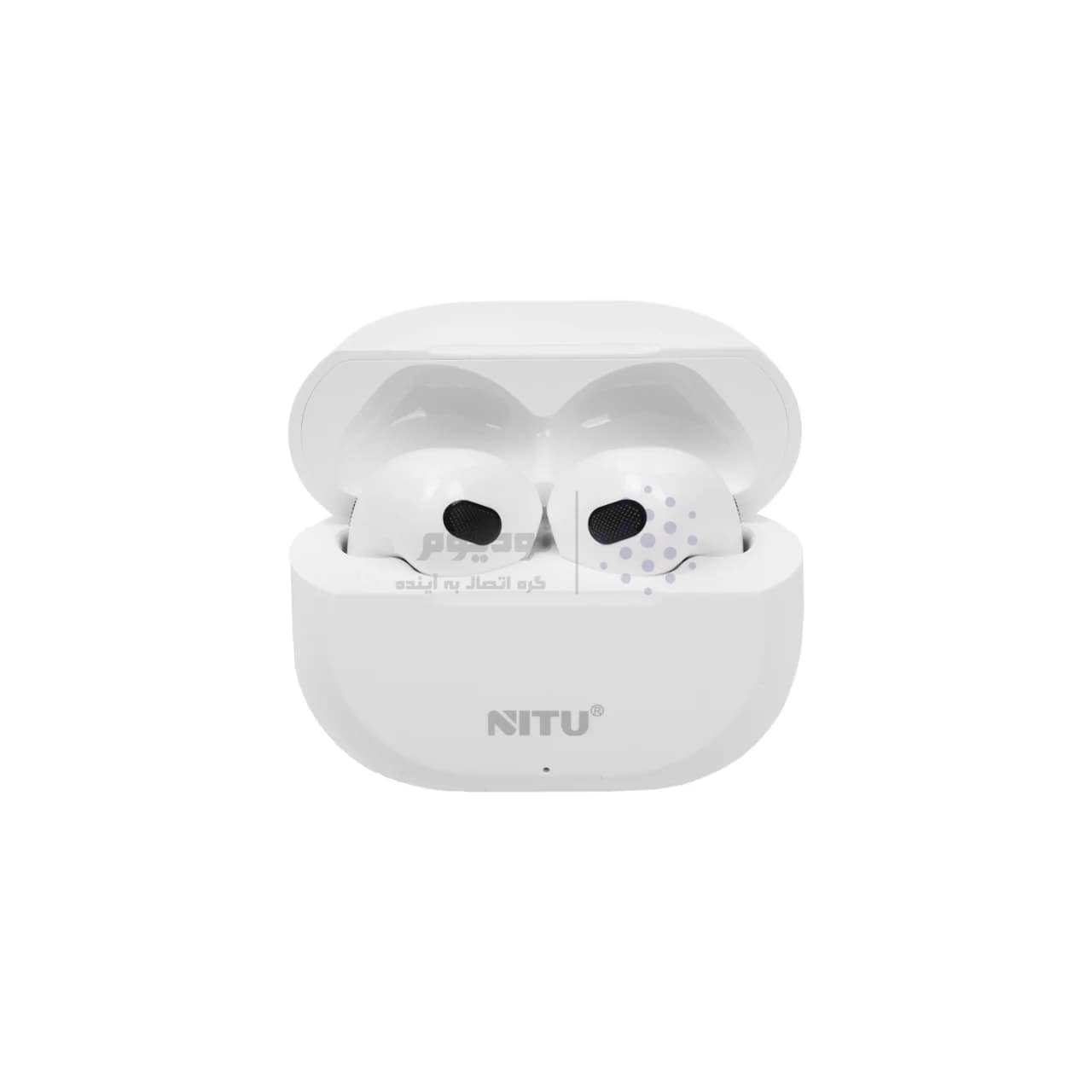 ایرفون بی سیم NITU مدل NITU-05 – سفید (گارانتی 18 ماه تعویض نیکان همراه) — تصویر ۲