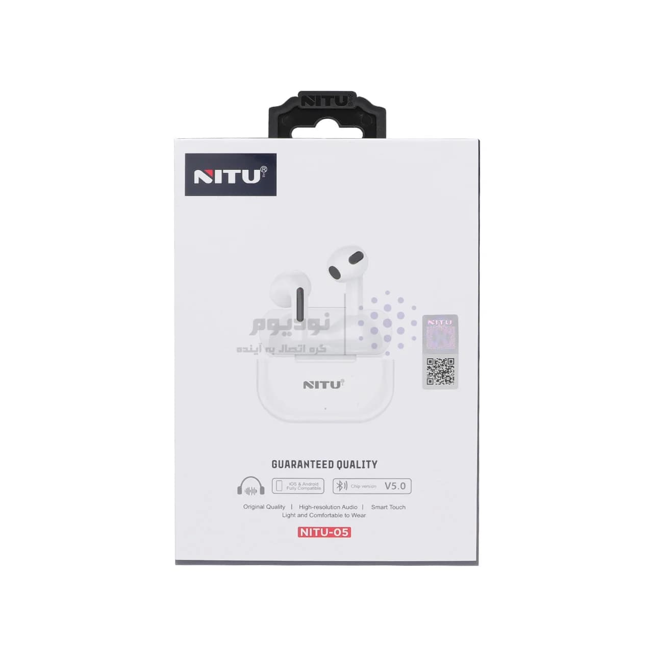 ایرفون بی سیم NITU مدل NITU-05 – سفید (گارانتی 18 ماه تعویض نیکان همراه) — تصویر ۸