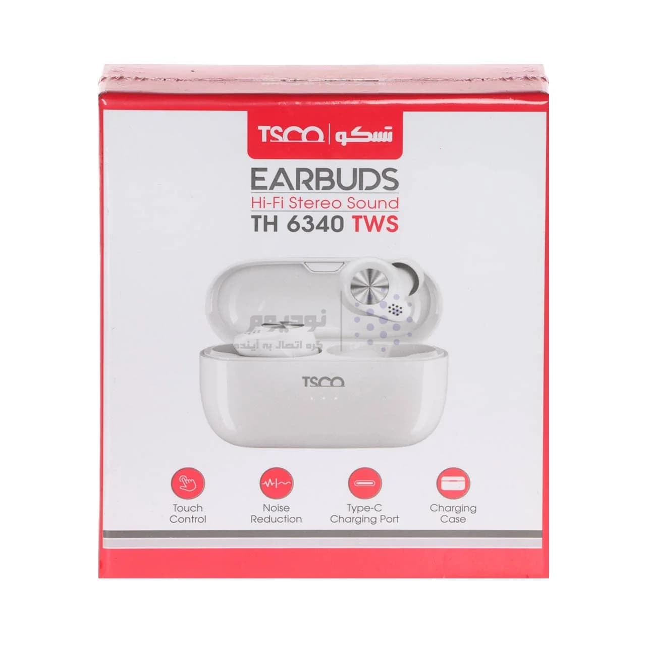 ایرفون بی سیم TSCO مدل TH 6340 TWS – سفید — تصویر ۷