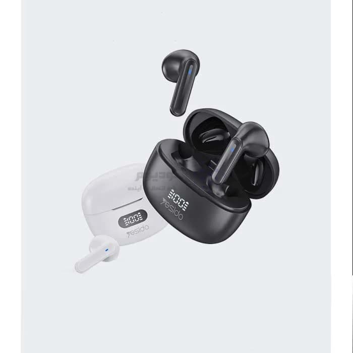ایرفون بی سیم Yesido باقابلیت ENC مدل TWS19 – مشکی (گارانتی 18 ماه تعویض نیکان همراه) — تصویر ۳