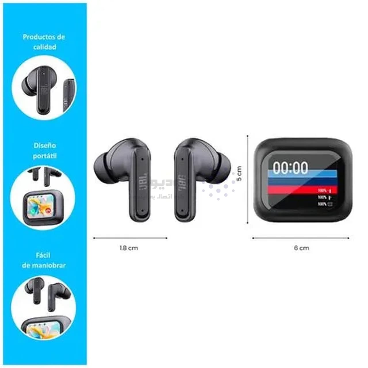 ایرفون بی سیم JBL مدل Tour Pro 4 – مشکی — تصویر ۷