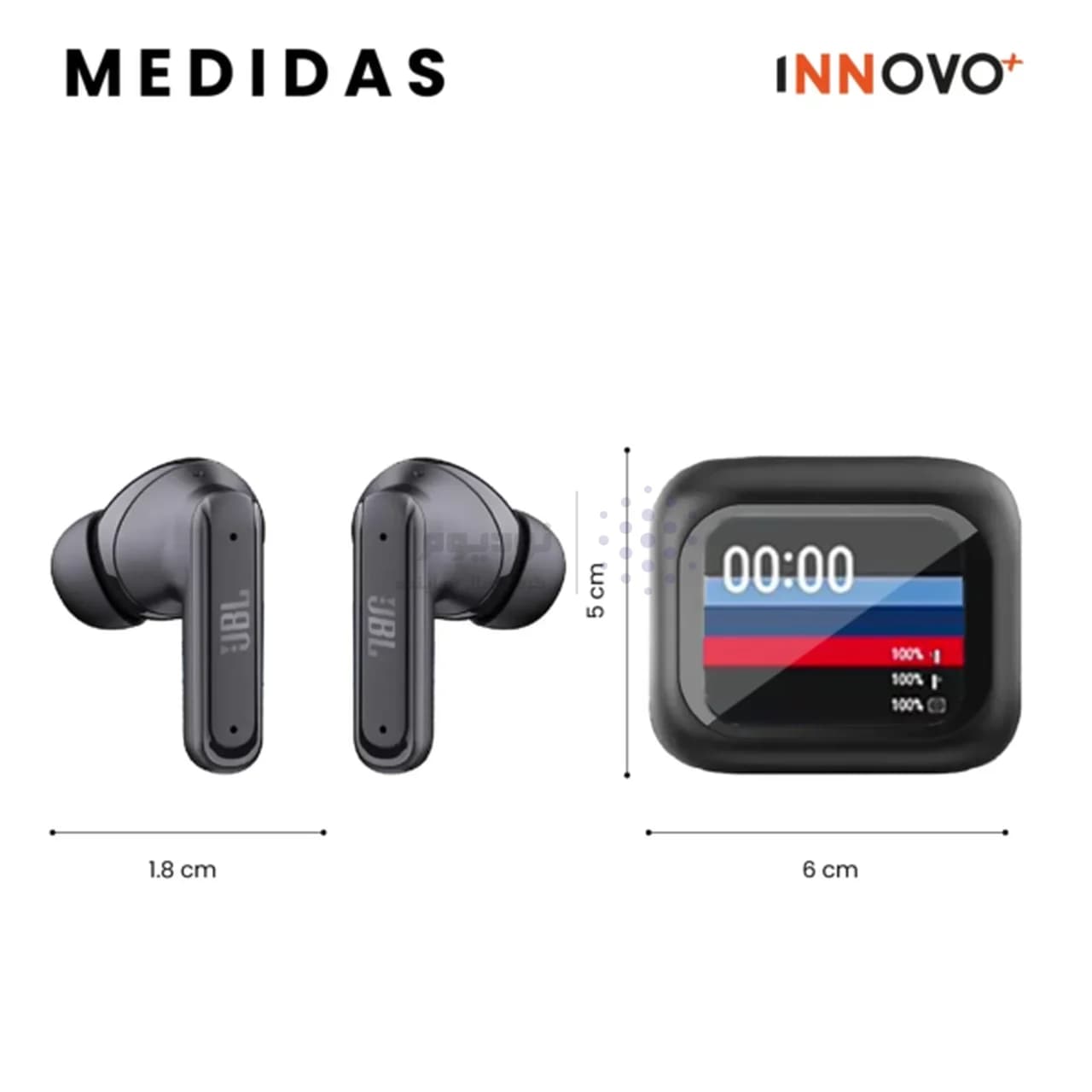ایرفون بی سیم JBL مدل Tour Pro 4 – مشکی — تصویر ۵