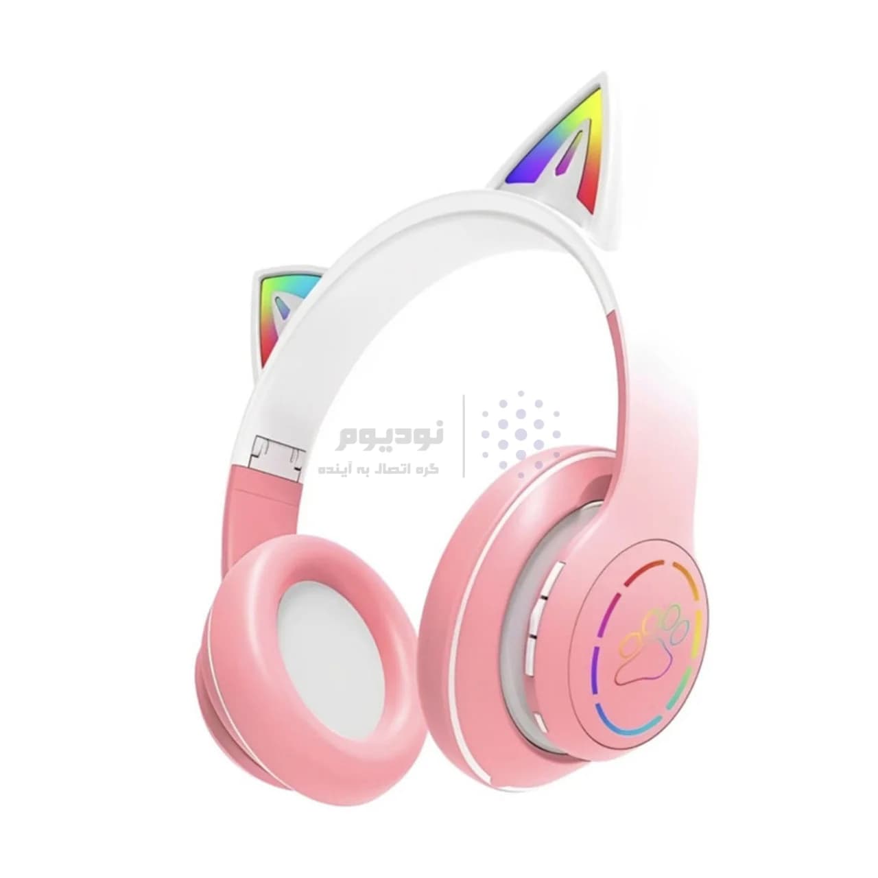 هدفون بی سیم XO مدل Cat EAR BE38 – آبی — تصویر ۷