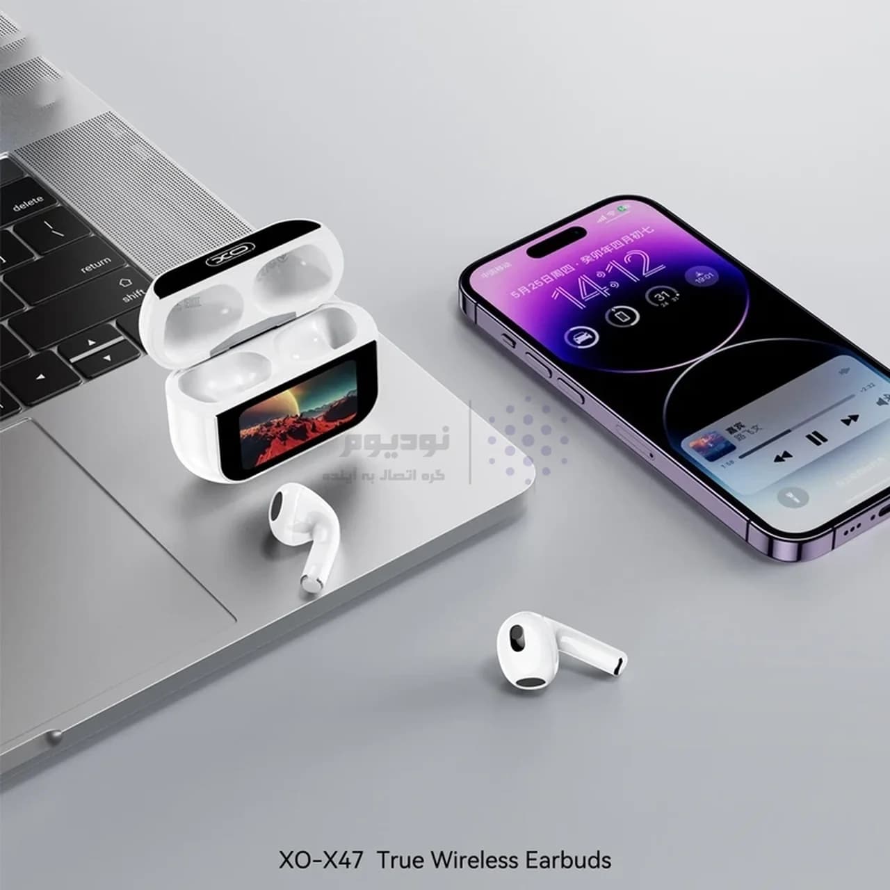 ایرفون بی سیم XO مدل XO-X47 – سفید — تصویر ۸