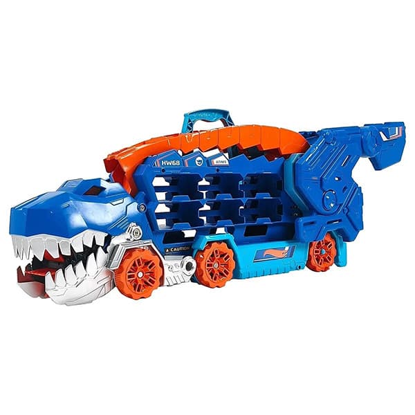 کیت بازی سیتی هات ویلز مدل Ultimate T-Rex Transporter — تصویر ۲