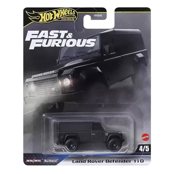 ماشین هات ویلز پریمیوم مدل لندرور دیفندر 110 سری Fast & Furious کد JBL98