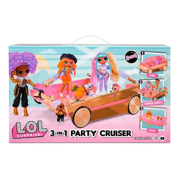 ماشین 3 در 1 LOL Surprise مدل Party Cruiser — تصویر ۵
