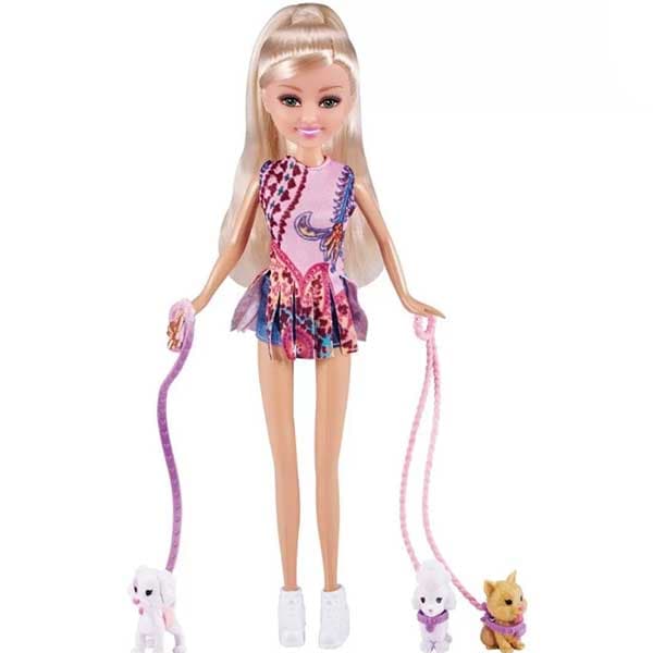 عروسک sparkle girlz مدل Dog Walker — تصویر ۲
