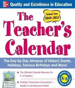 دانلود کتاب The Teachers Calendar, School Year 2010-2011 (Teacher’s Calendar) – تقویم معلمان، سال تحصیلی 2010-2011 (تقویم معلم)