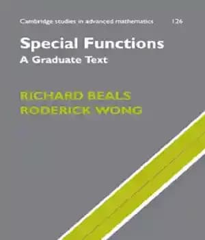دانلود کتاب Special functions: A graduate text – توابع ویژه: یک متن فارغ التحصیل