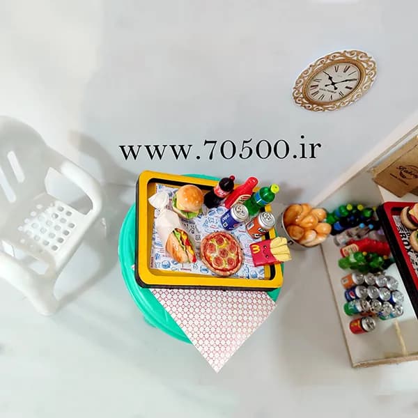 سینی فست فود مینیاتوری — تصویر ۴