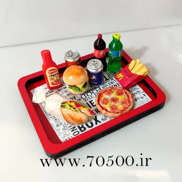 سینی فست فود مینیاتوری — تصویر ۶