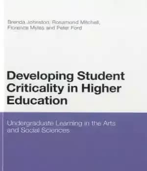 دانلود کتاب Developing Student Criticality in Higher Education – توسعه انتقادات دانشجویی در آموزش عالی