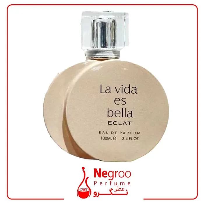 ادکلن زنانه لاویستا بلا اکلت فراگرنس ورد 100 میل| Fragrance world La vida es bella eclat — تصویر ۲