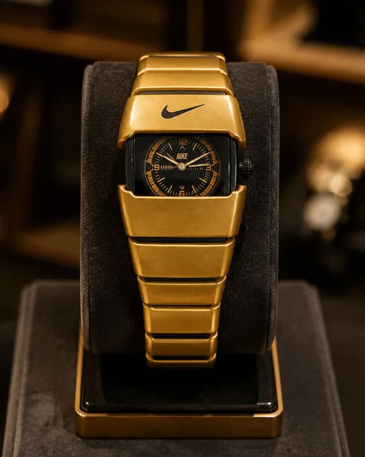 ساعت مچی مدل Nike Dline(طلایی) — تصویر ۸