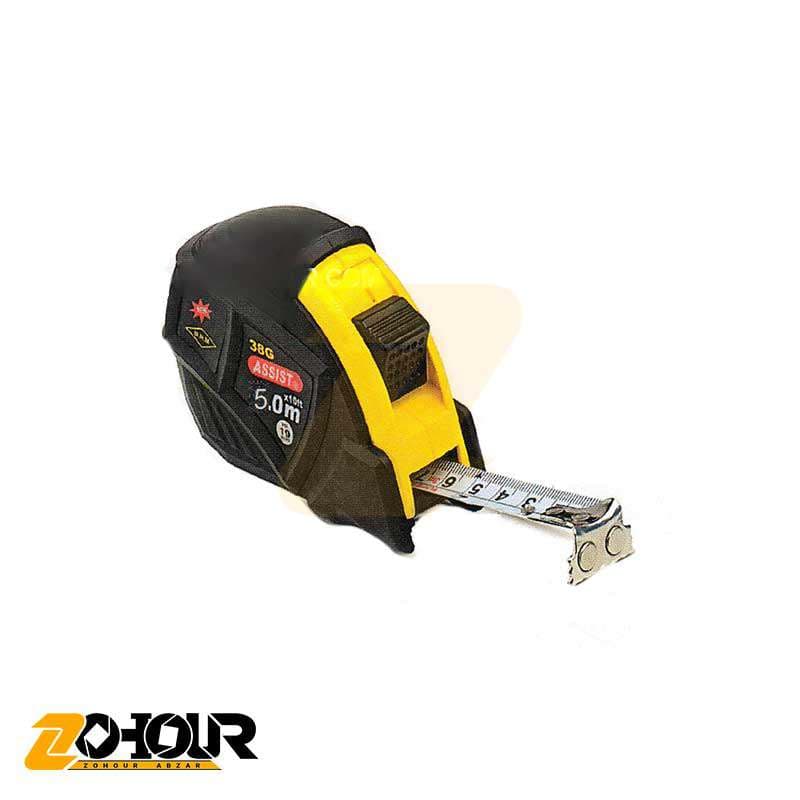 متر 5 متری روکش دار اسیست مدل ASSIST 38G