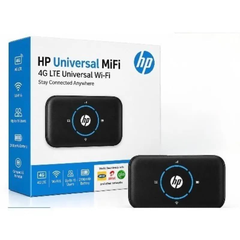 مودم 4G/TD-LTE قابل حمل اچ پی مدل HP MF20 + WiFi 6 — تصویر ۳