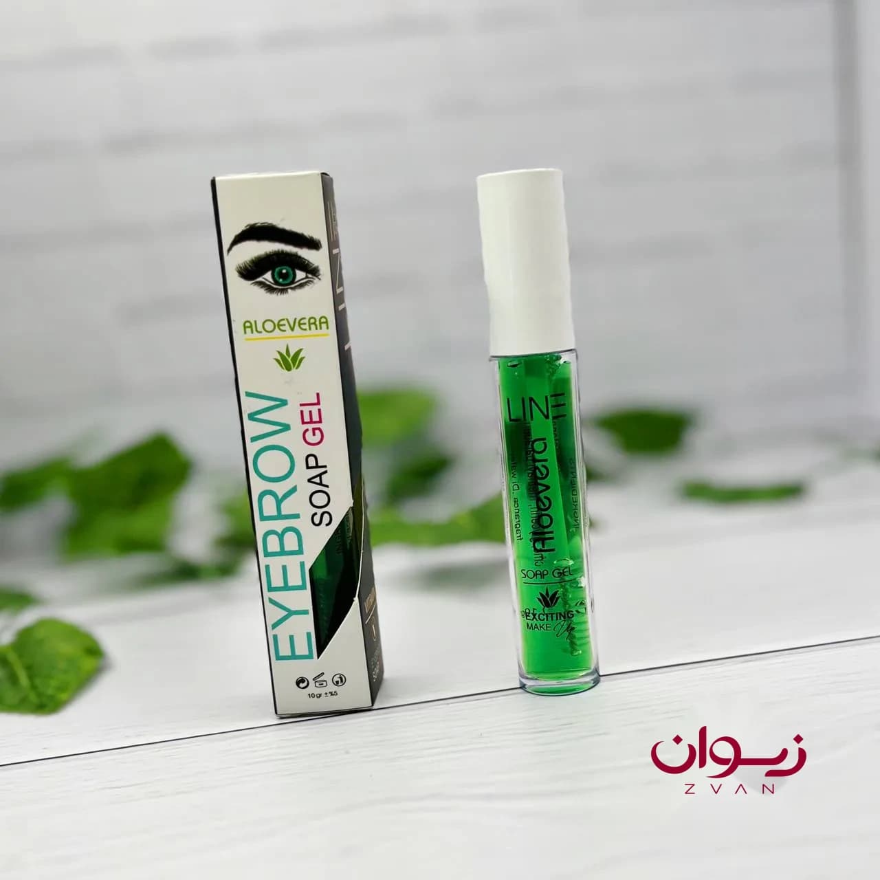 ژل صابون لیف ابرو الوورا لاین line
