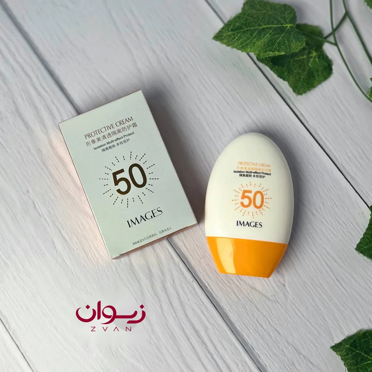 کرم ضد آفتاب بی رنگ ایمیجز IMAGES — تصویر ۳