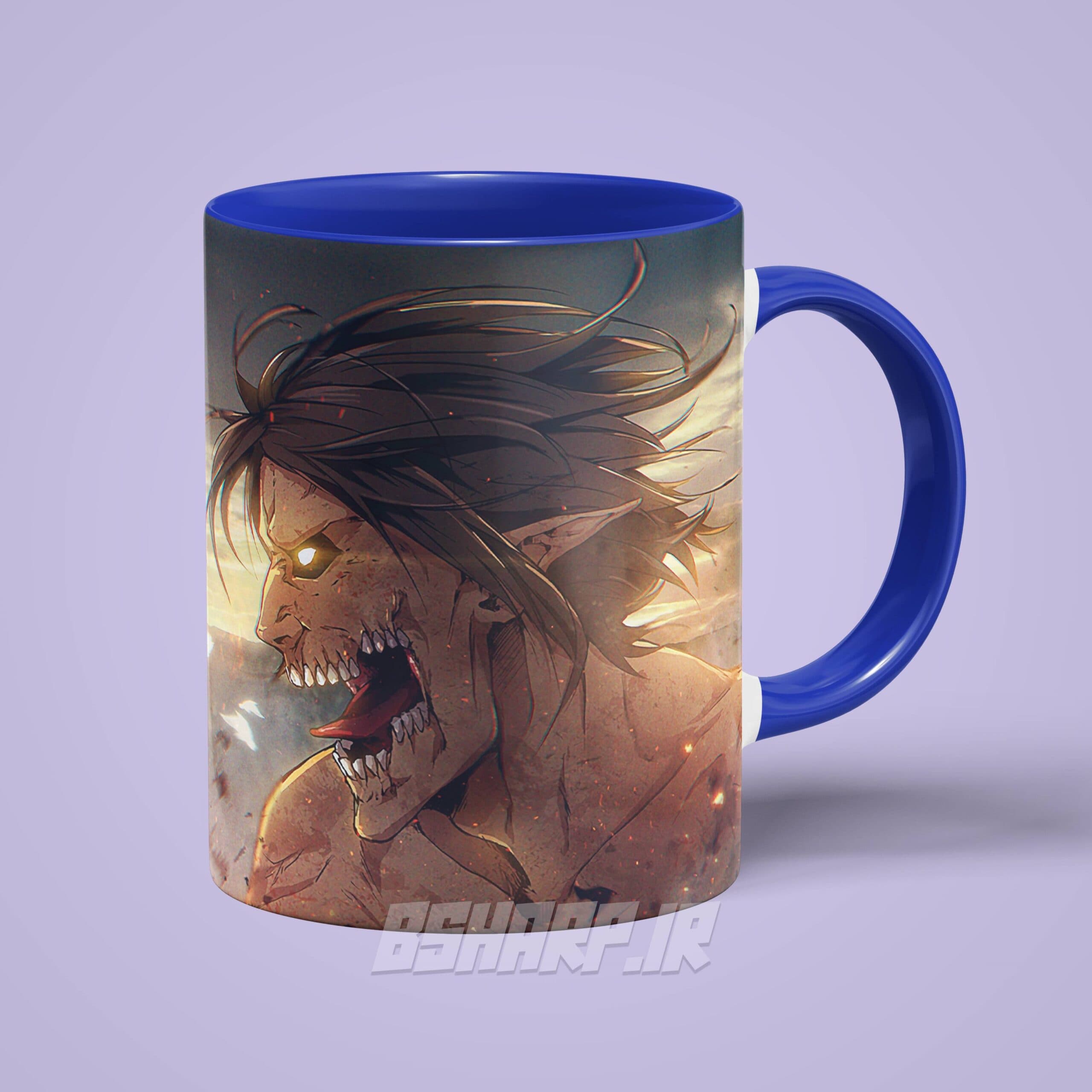 ماگ Attack on Titan طرح تقابل — تصویر ۸