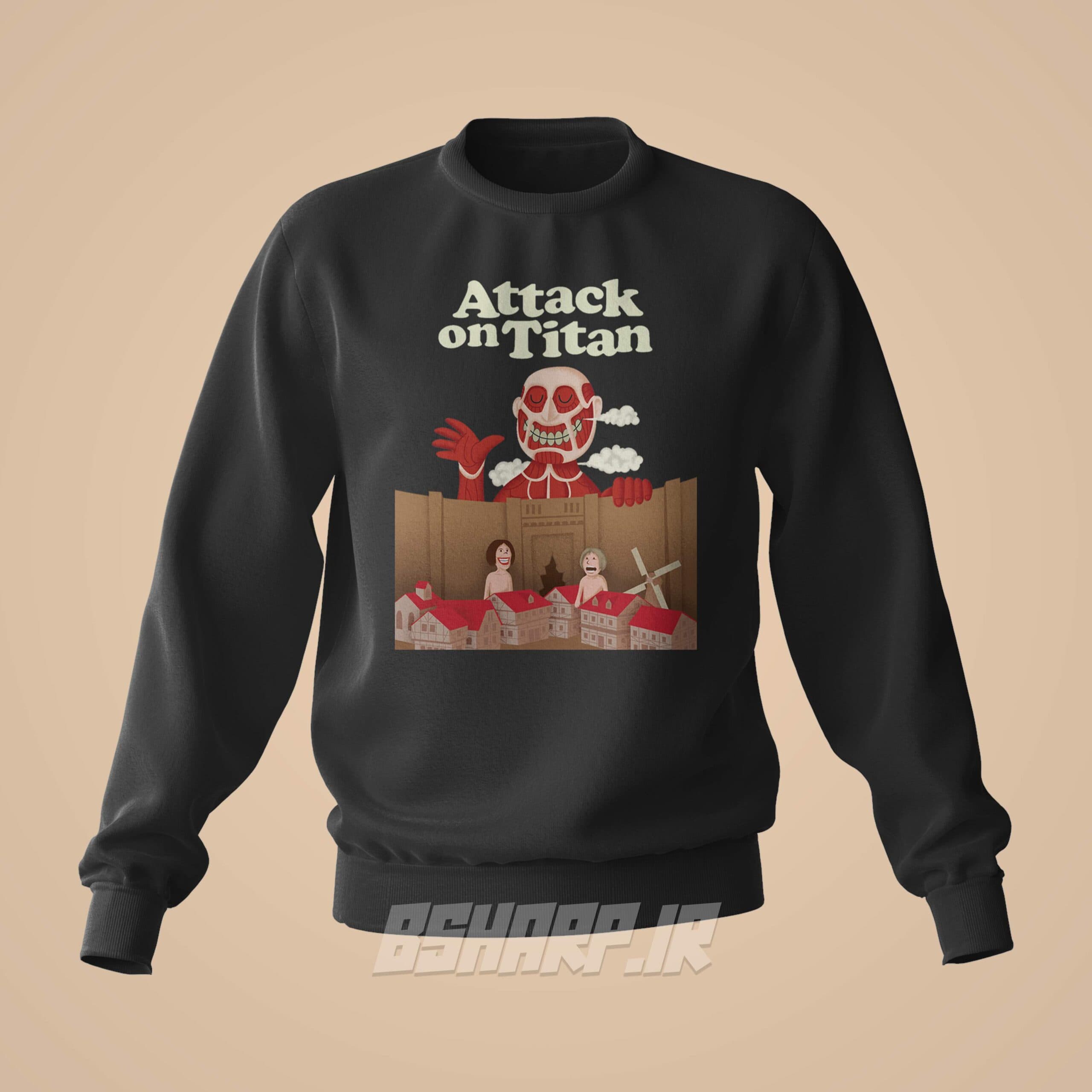دورس Attack on Titan طرح Cartoon Titans