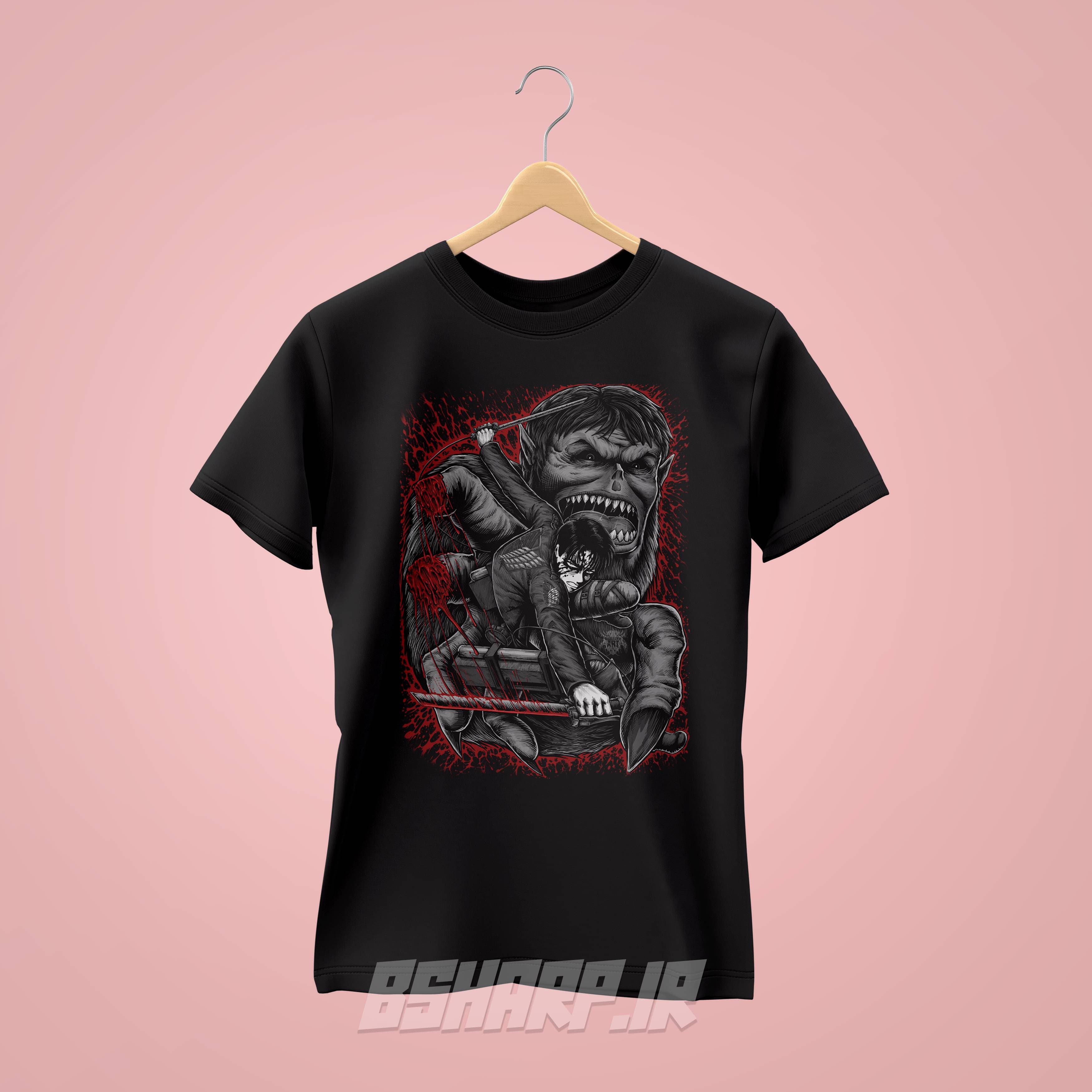 تیشرت Attack on Titan طرح It’s Over