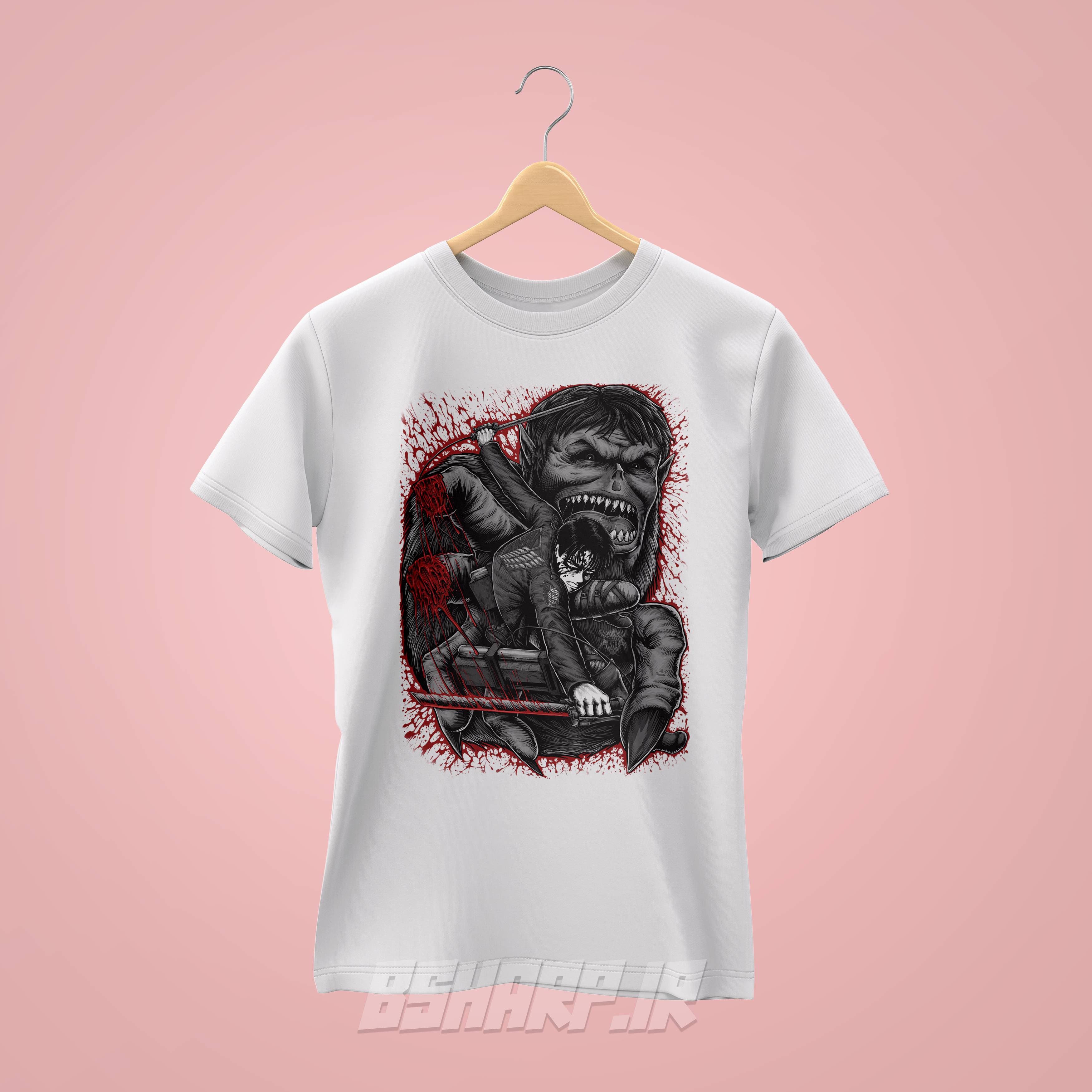 تیشرت Attack on Titan طرح It’s Over — تصویر ۲