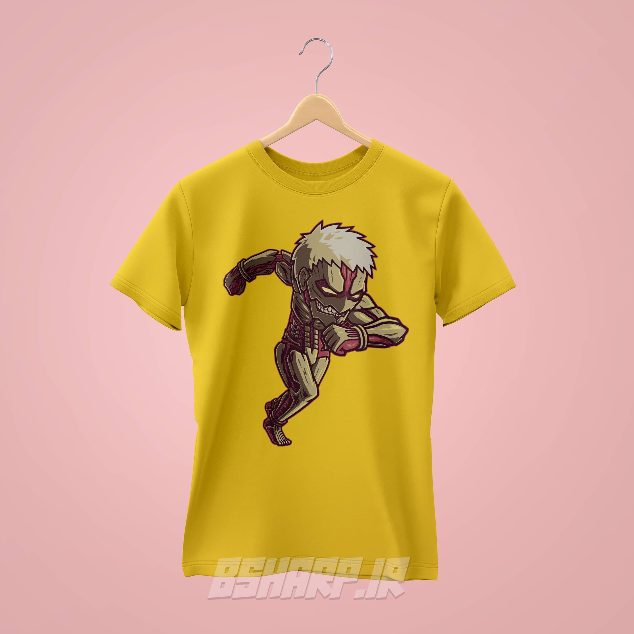 تیشرت Attack on Titan طرح Mini Armored Titan — تصویر ۴