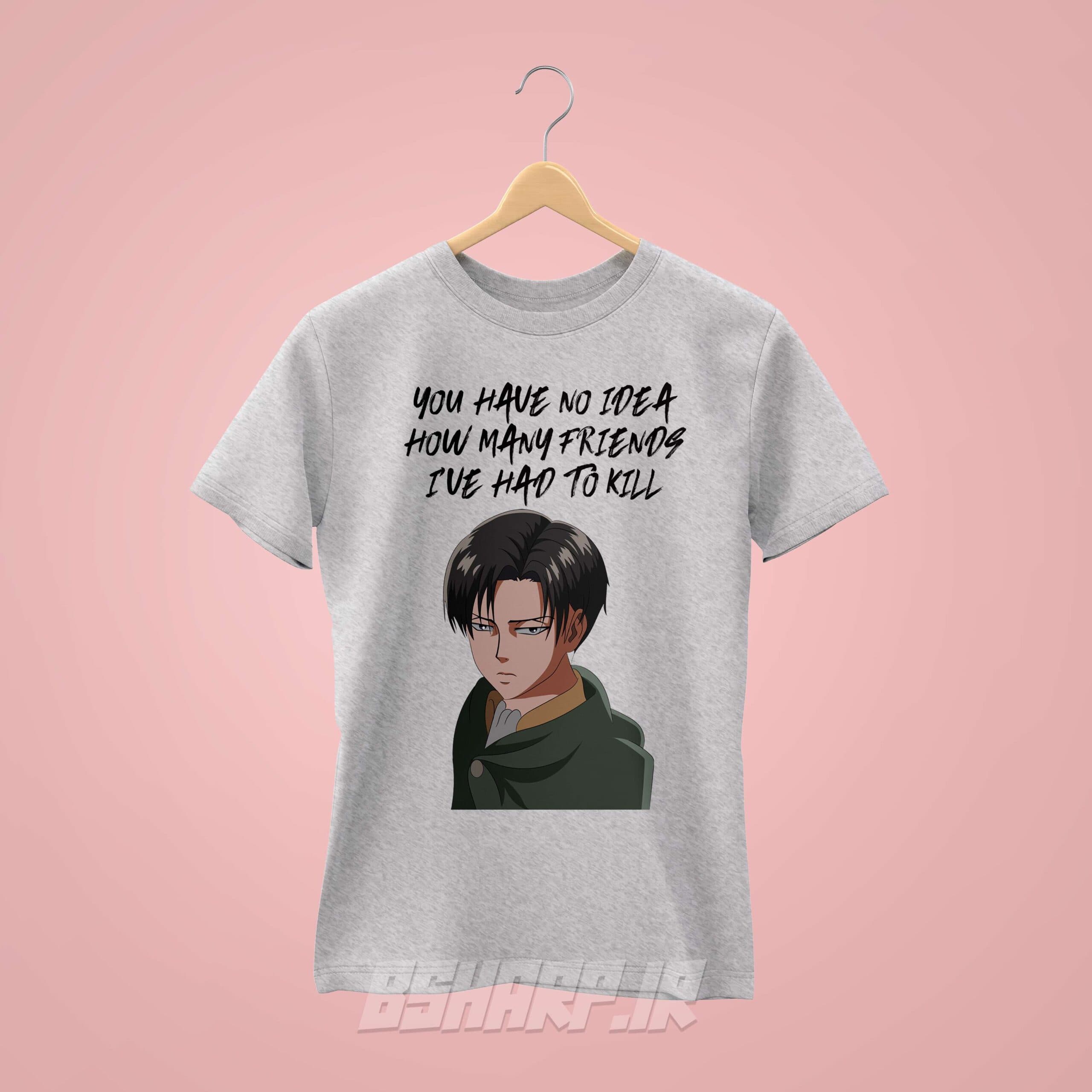 تیشرت Attack on Titan طرح You Have No Idea — تصویر ۵