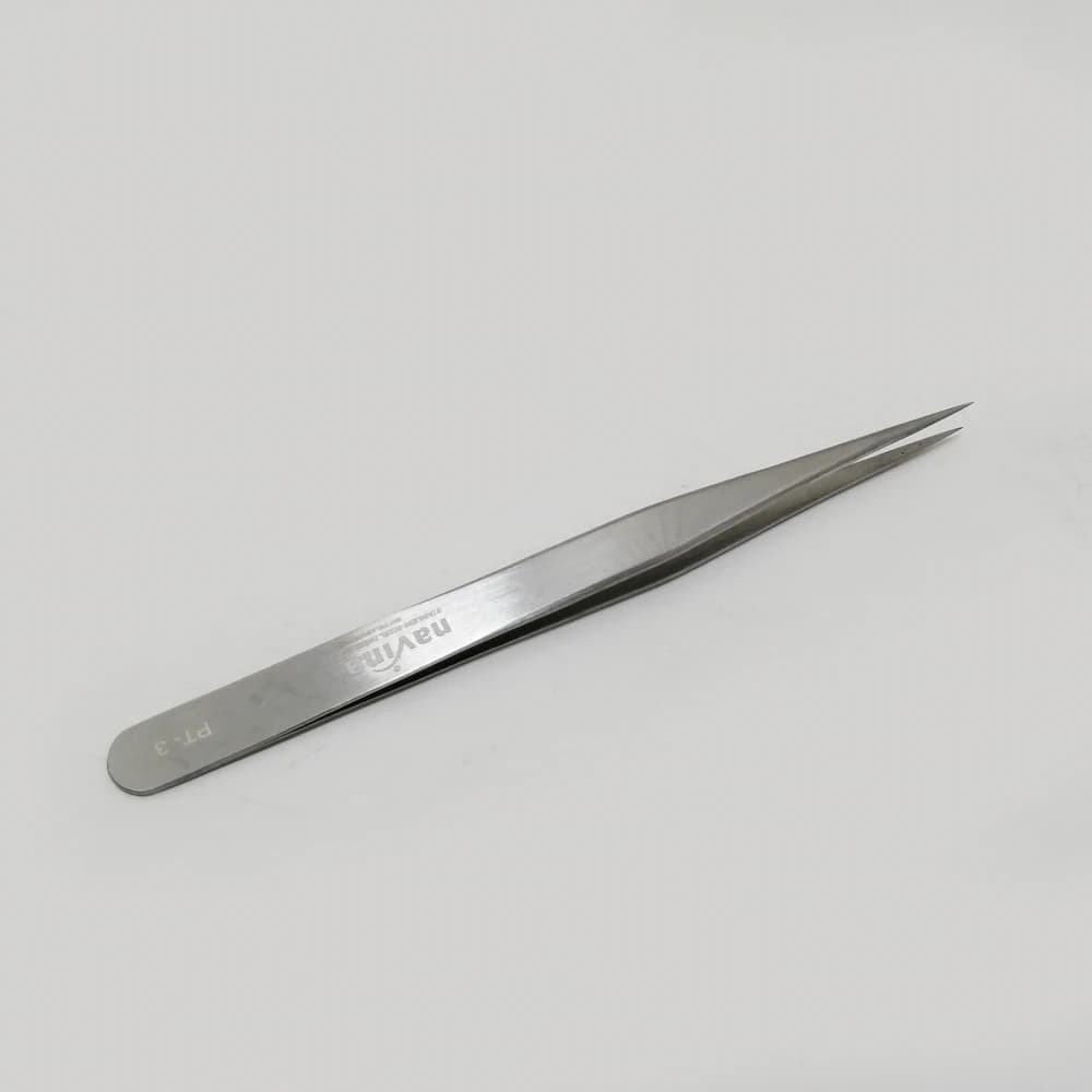 پنس مژه سر صاف ناوینا navina PT-3 — تصویر ۳