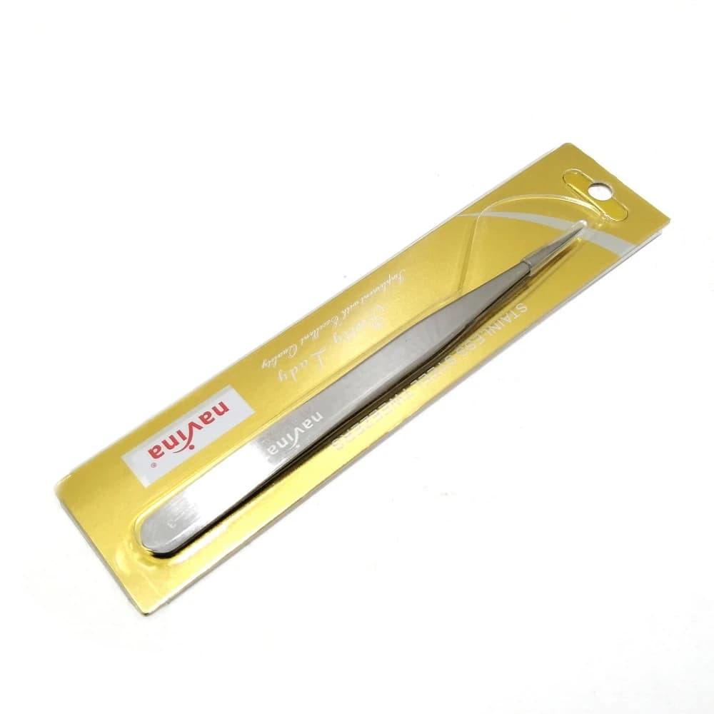 پنس مژه سر صاف ناوینا navina PT-3