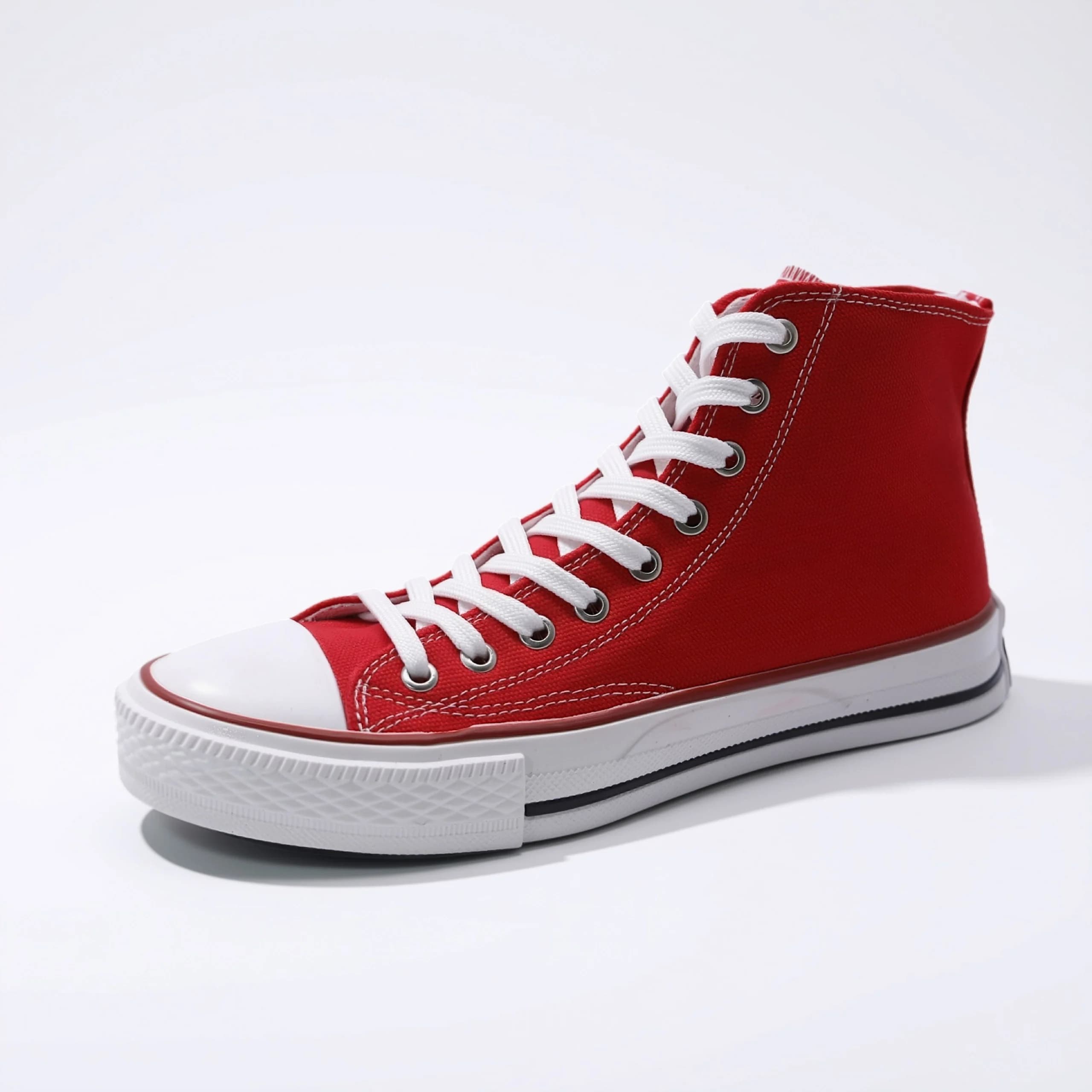 کتونی کانورس آل استار ساقدار قرمز | converse allstar red — تصویر ۵