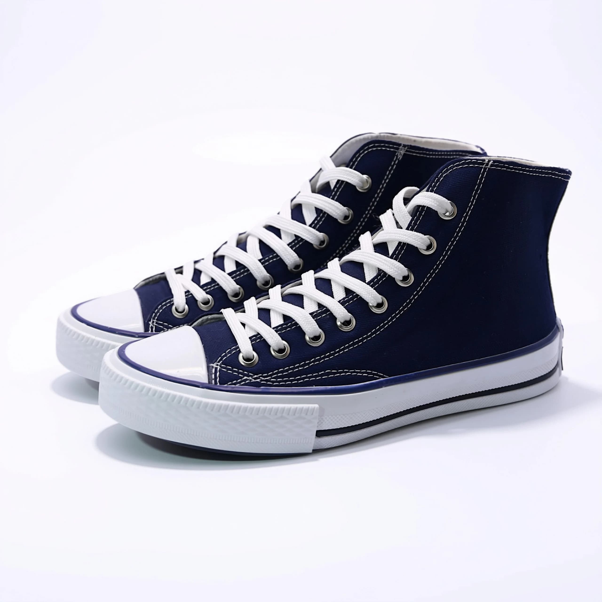کتونی کانورس آل استار ساقدار سرمه ای | converse allstar navy — تصویر ۲