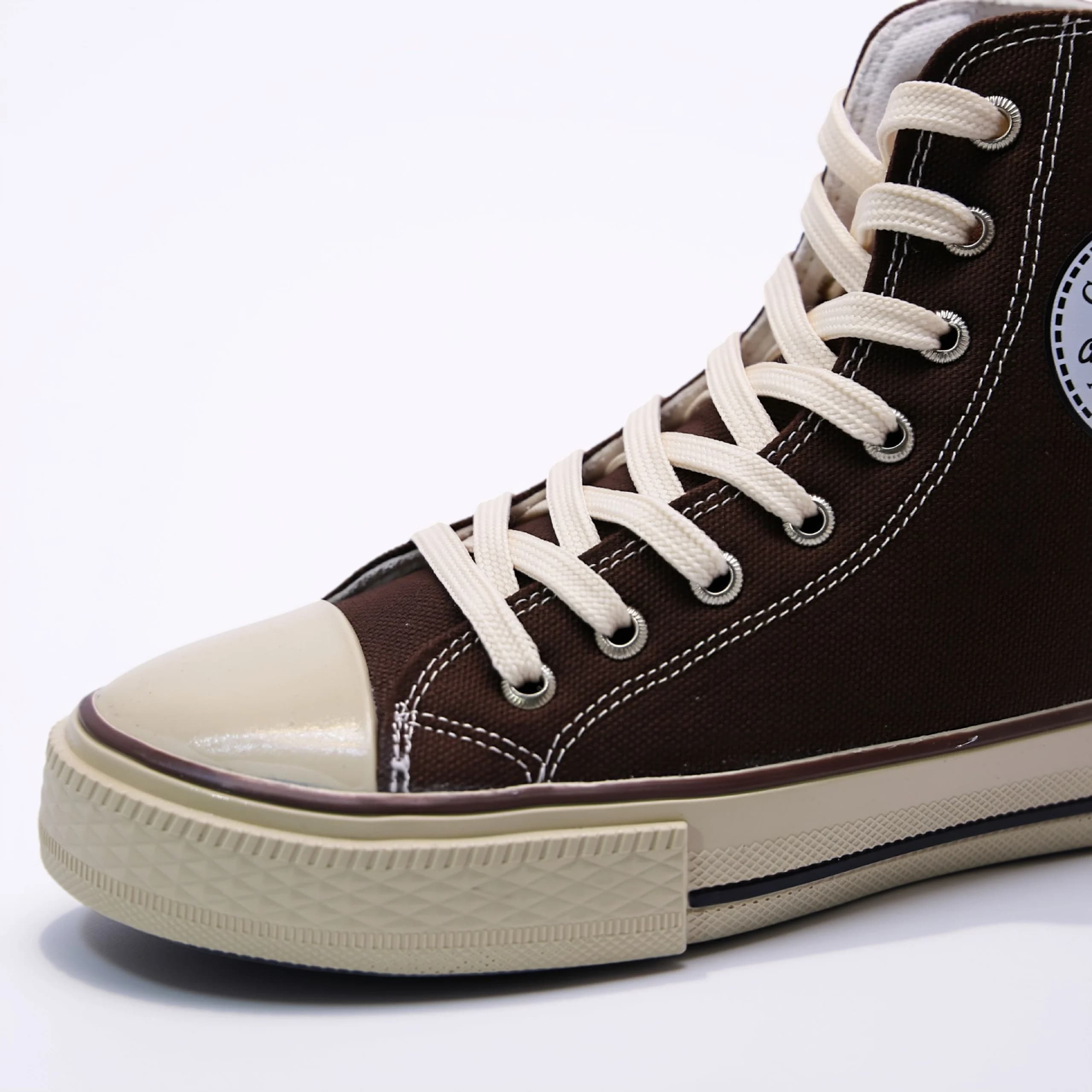 کتونی کانورس آل استار ساقدار قهوه ای | converse allstar brown — تصویر ۵