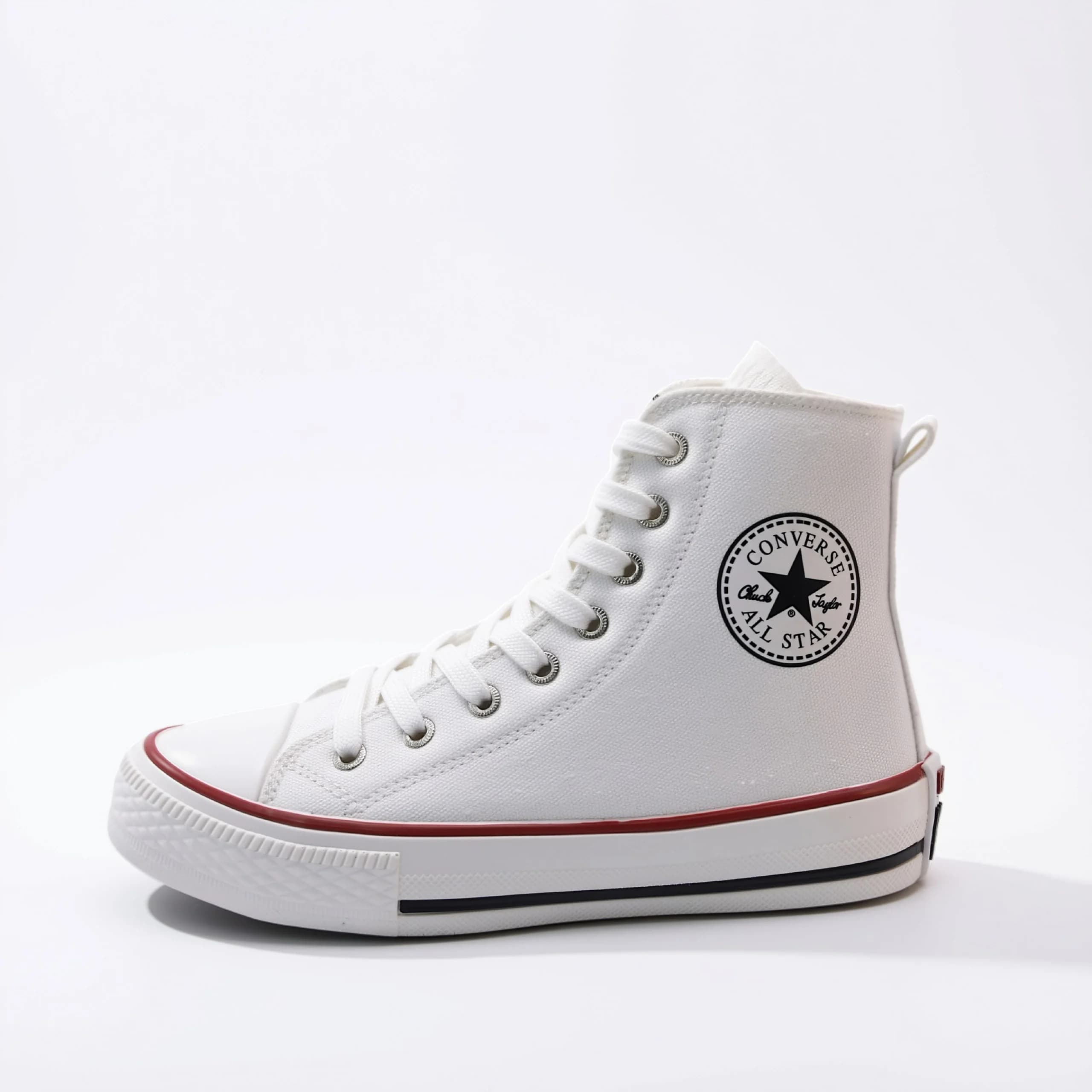کتونی کانورس آل استار ساقدار سفید | converse allstar white