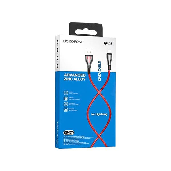 کابل USB به لایتنینگ بروفون مدل BU23 طول 1.2 متر — تصویر ۲