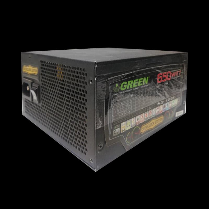پاور 650 وات گرین Green GP650B-OC استوک
