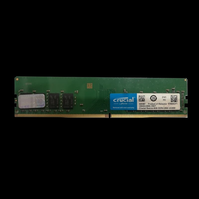 رم 4 گیگ Crucial 4GB DDR4 2666Mhz استوک