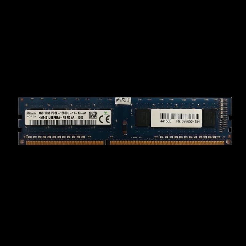 رم 4 گیگ SKHynix 4GB DDR3 1600Mhz استوک