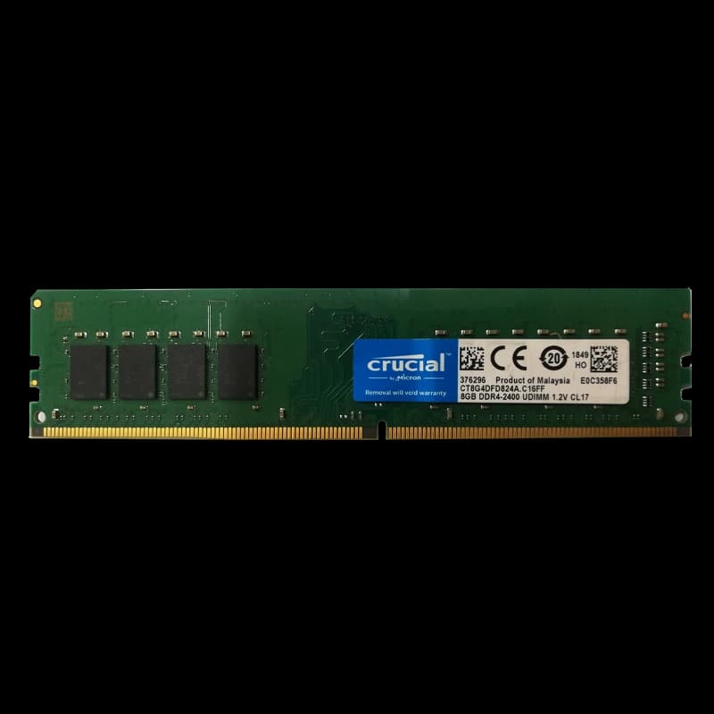 رم 8 گیگ Crucial 8G DDR4 2400MHZ استوک