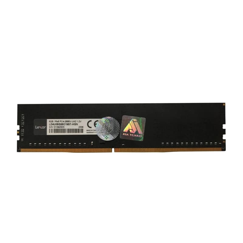 رم 8 گیگ LEXAR 8GB DDR4 2666Mhz استوک