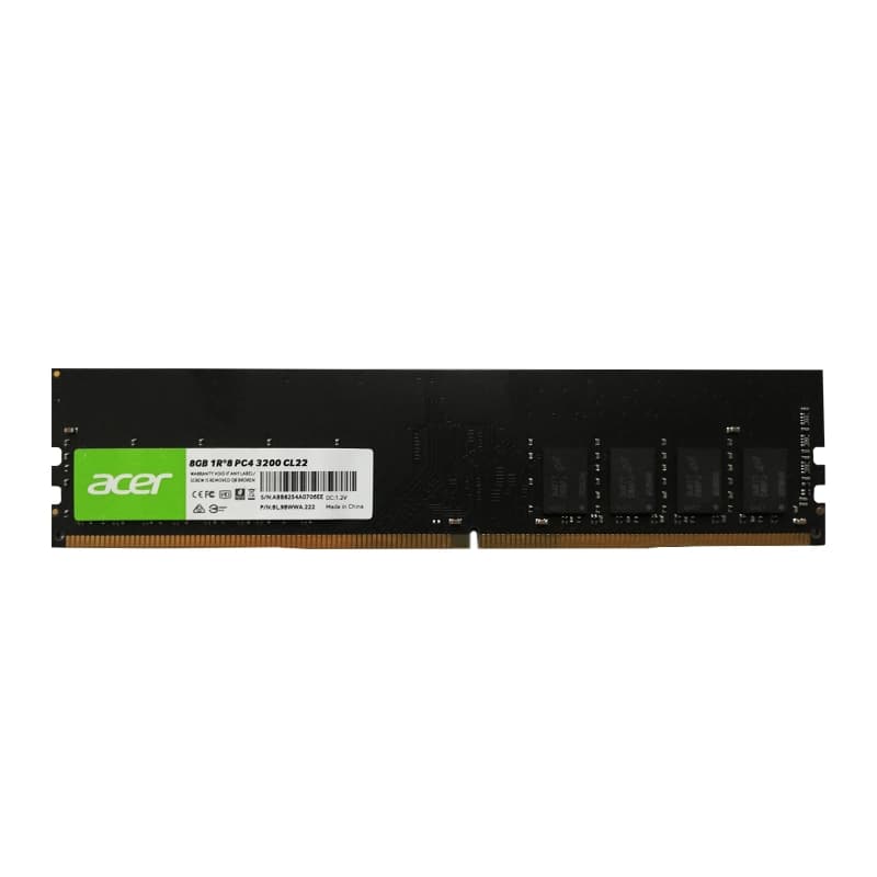 رم 8 گیگ ACER 8GB DDR4 3200Mhz استوک