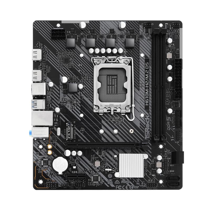 مادربرد ASROCK H610M-H2/M.2 D5 استوک