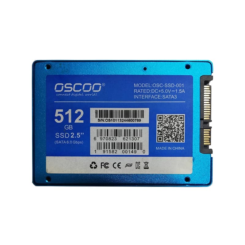 هارد اس اس دی OSCOO BLUE 001 512GB SSD استوک — تصویر ۳