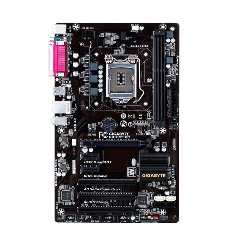 مادربرد گیگابایت GIGABYTE P81-D3 استوک