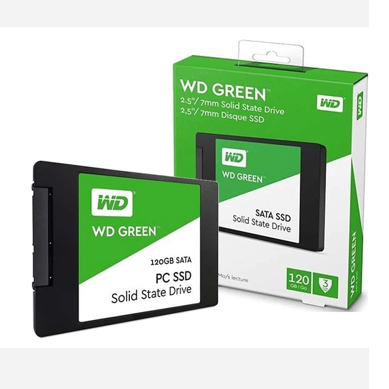اس اس دی وسترن دیجیتال Western Digital Green 120GB آکبند