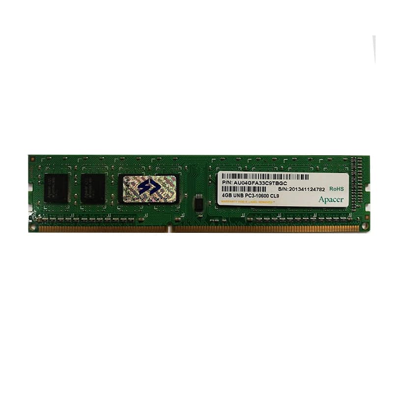 رم 4 گیگ APACER 4G DDR3 1333MHz استوک