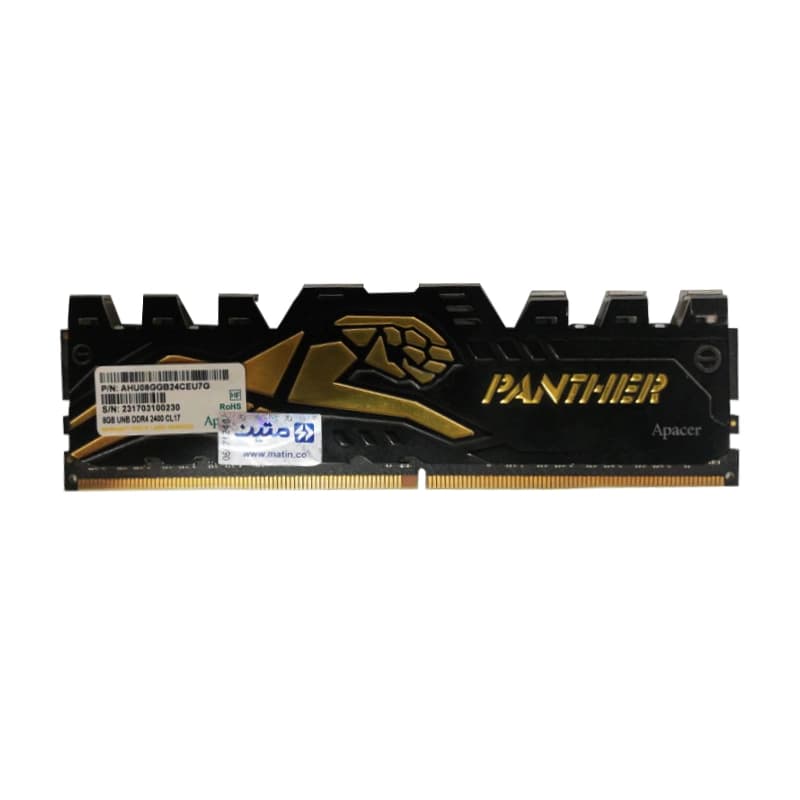 رم 8 گیگ Panther 8G DDR4 2400MHz استوک — تصویر ۳