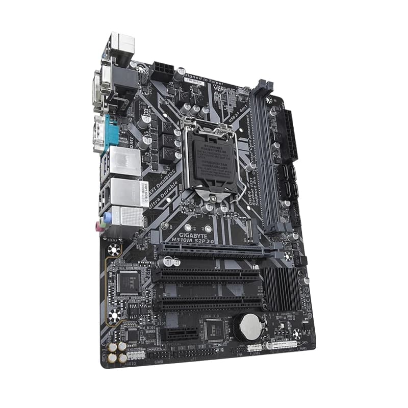 مادربرد گیگابایت GIGABYTE H310-S2P استوک — تصویر ۲